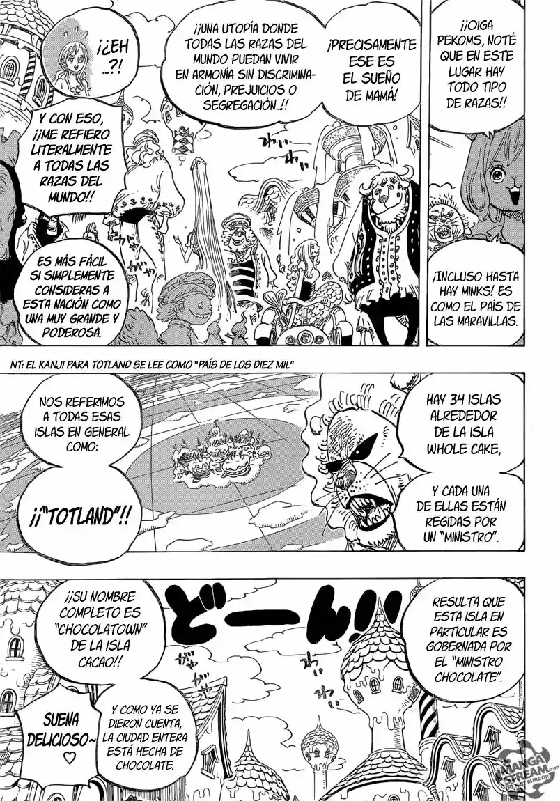 One Piece Capitulo 827: Totland página 6