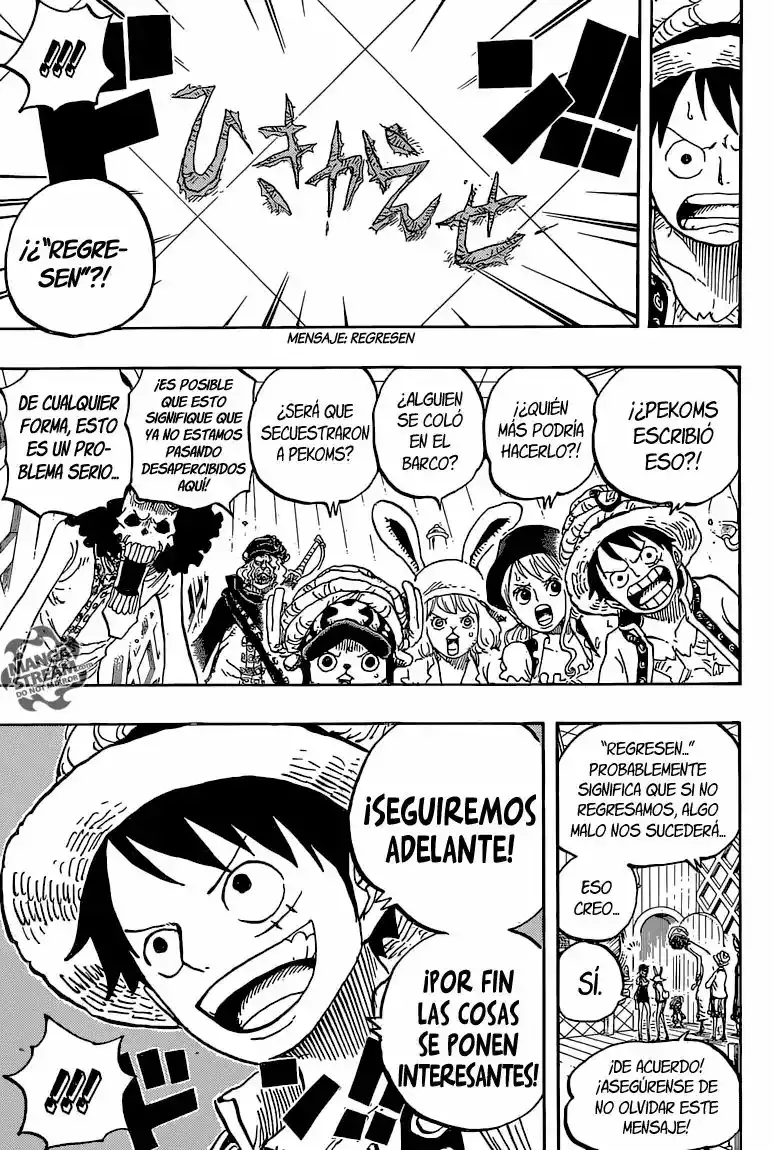 One Piece Capitulo 828: 1 y 2 página 14