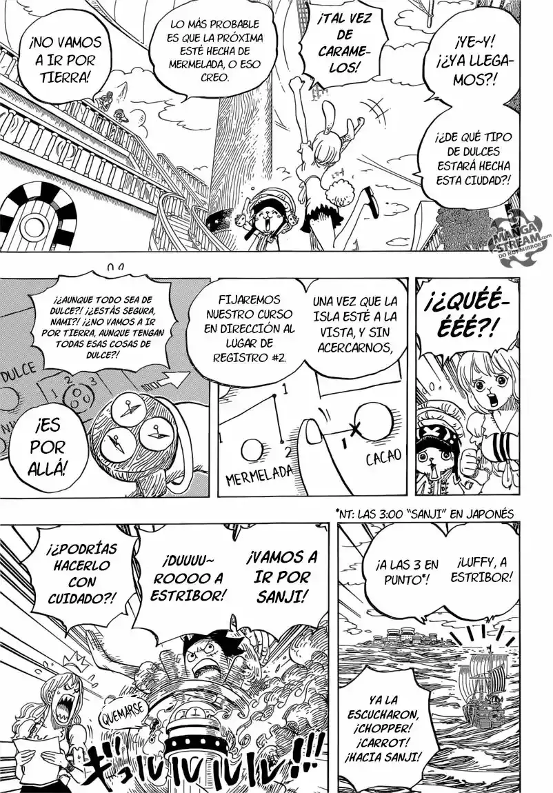 One Piece Capitulo 829: Yonkou, la pirata Charlotte Linlin página 5