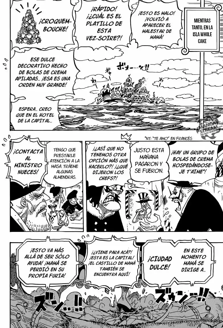 One Piece Capitulo 829: Yonkou, la pirata Charlotte Linlin página 8