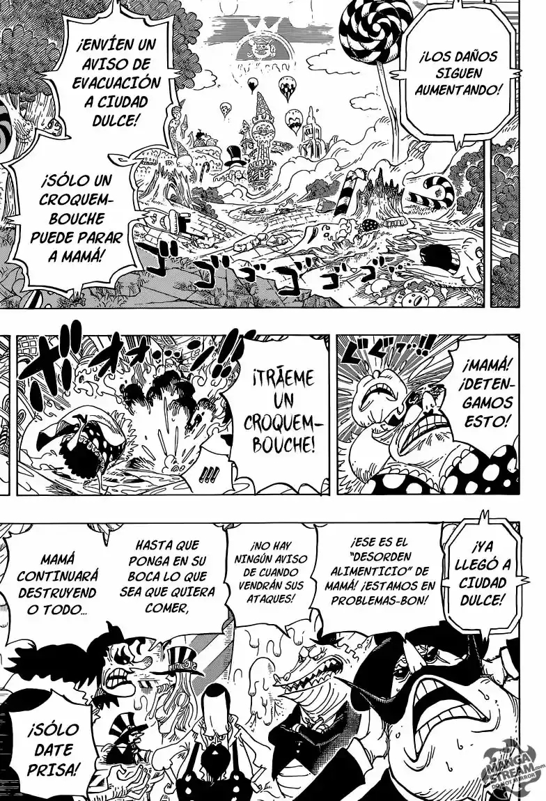 One Piece Capitulo 829: Yonkou, la pirata Charlotte Linlin página 9