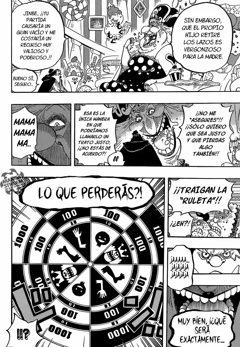 One Piece Capitulo 830: Al que le caen las apuestas página 11