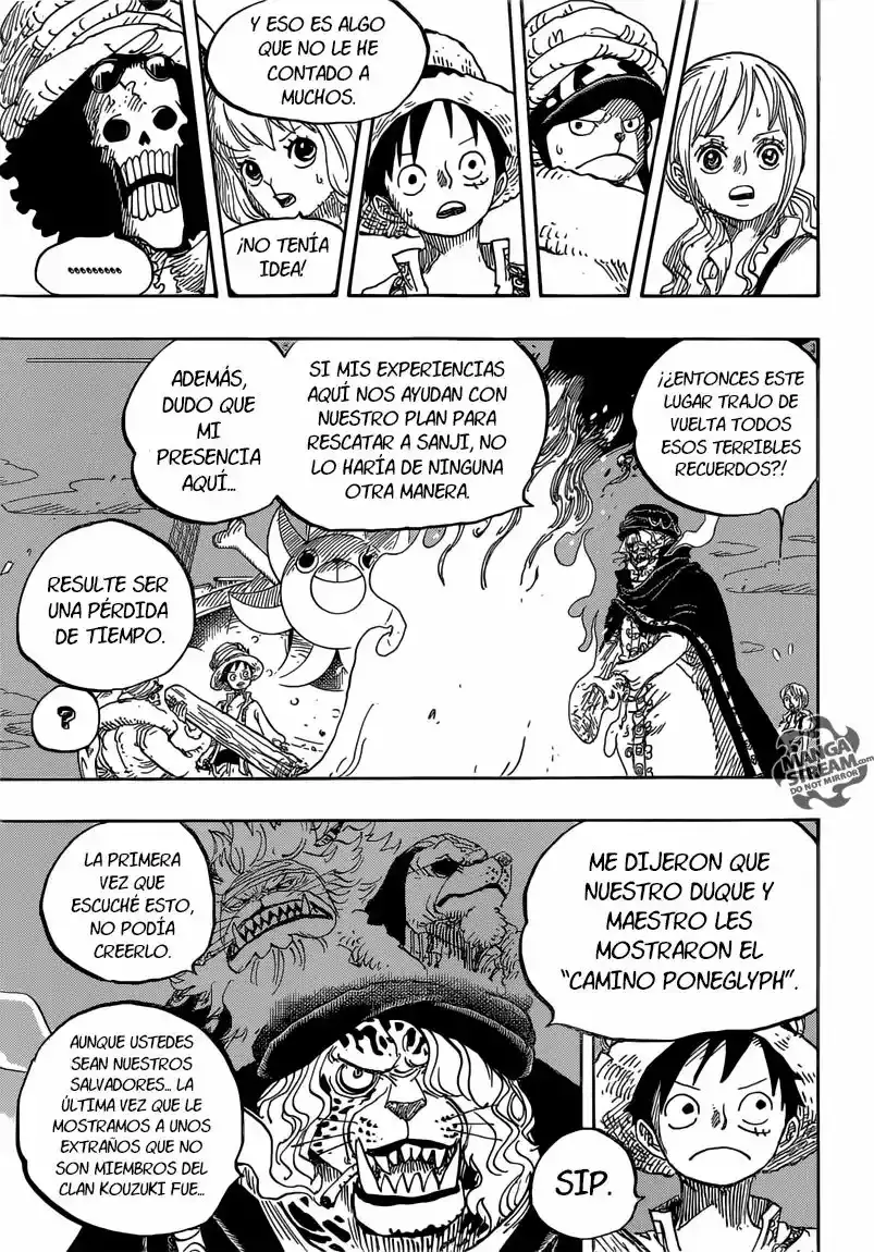 One Piece Capitulo 830: Al que le caen las apuestas página 14