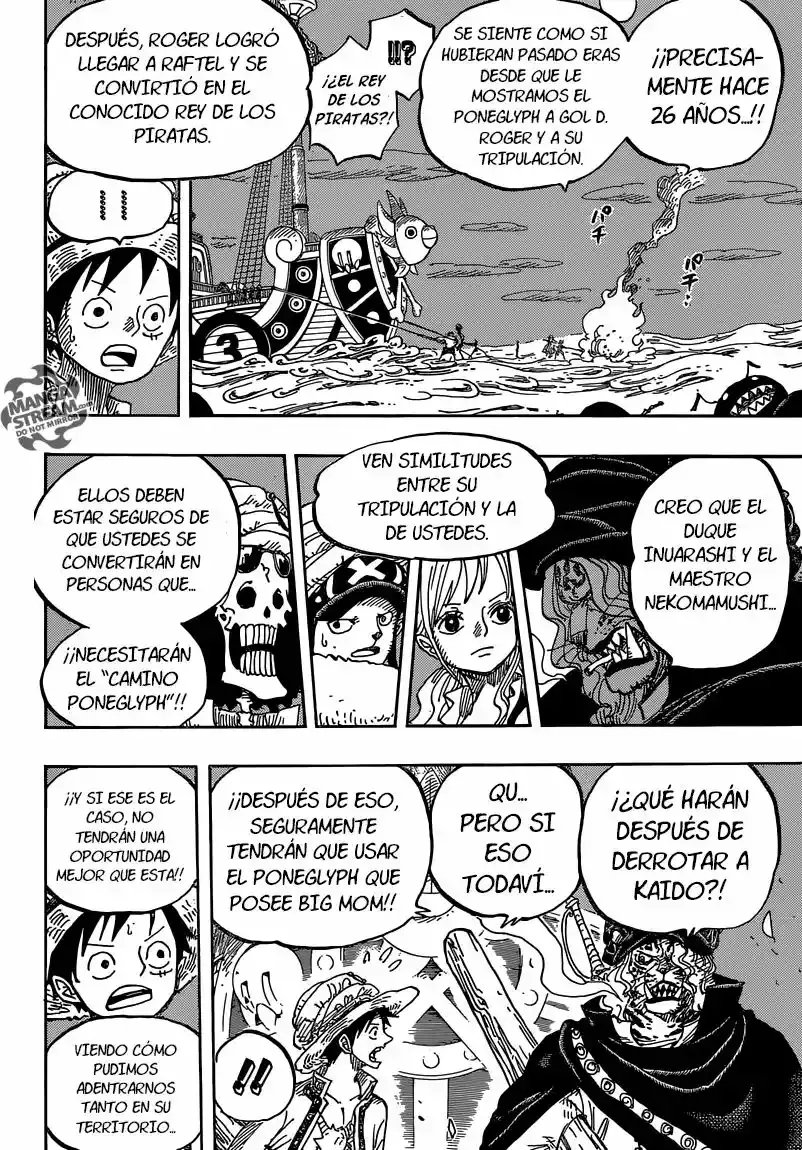 One Piece Capitulo 830: Al que le caen las apuestas página 15