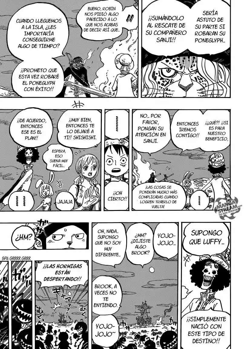 One Piece Capitulo 830: Al que le caen las apuestas página 16