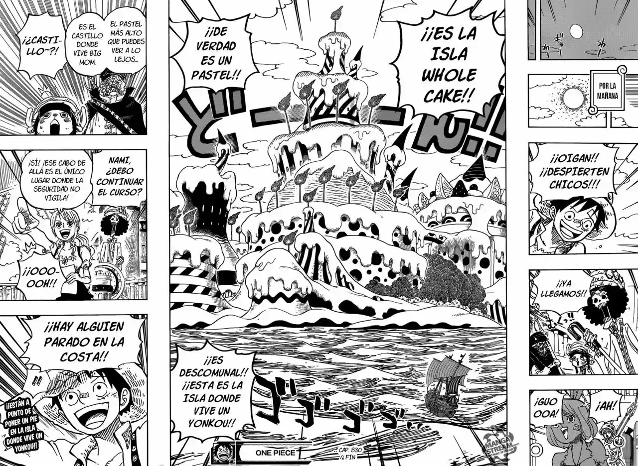 One Piece Capitulo 830: Al que le caen las apuestas página 17