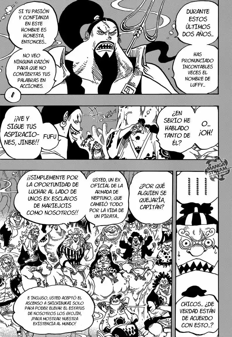One Piece Capitulo 830: Al que le caen las apuestas página 4