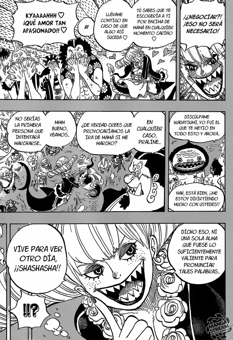One Piece Capitulo 830: Al que le caen las apuestas página 8