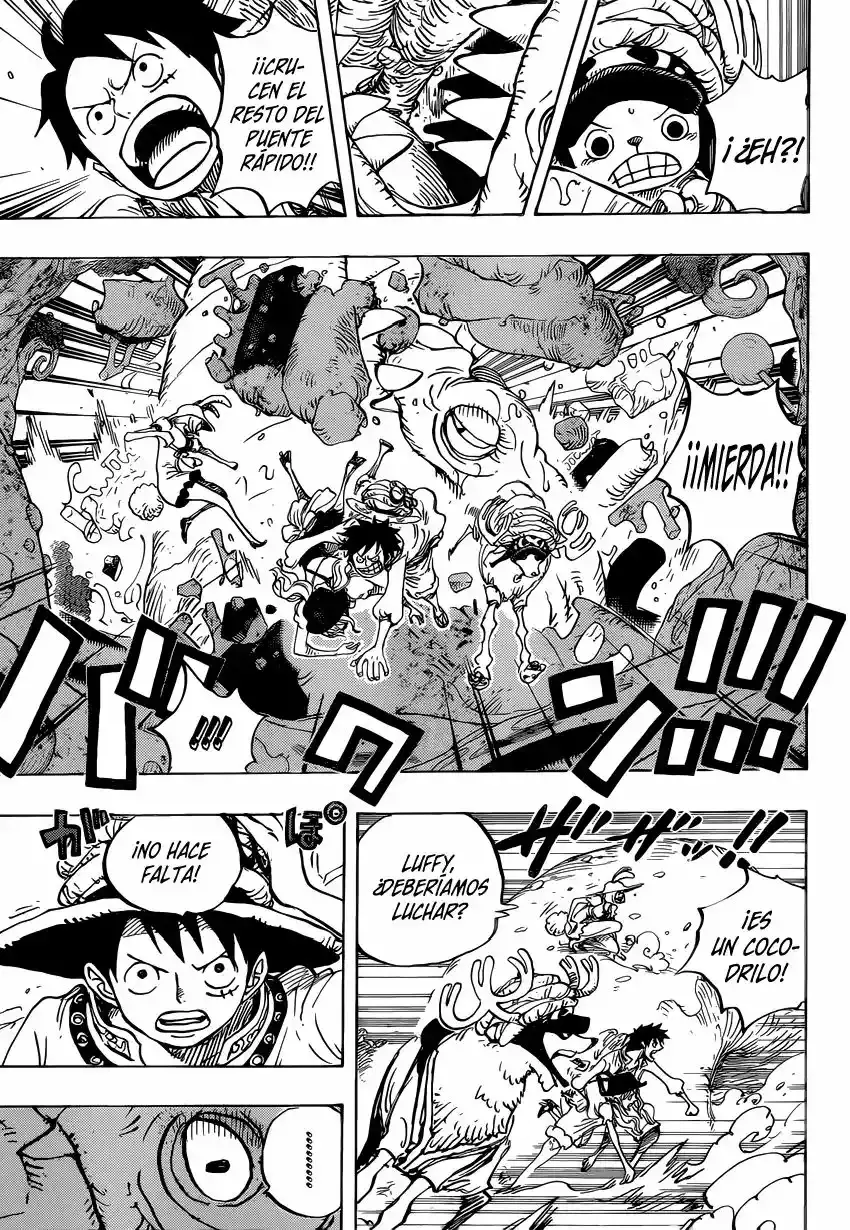 One Piece Capitulo 831: Aventura en un Misterioso Bosque página 10