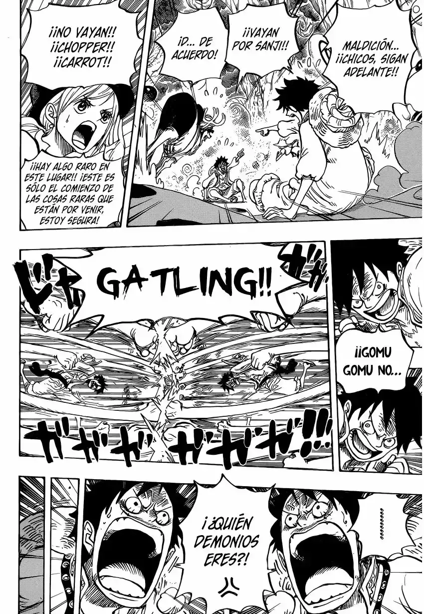 One Piece Capitulo 831: Aventura en un Misterioso Bosque página 15