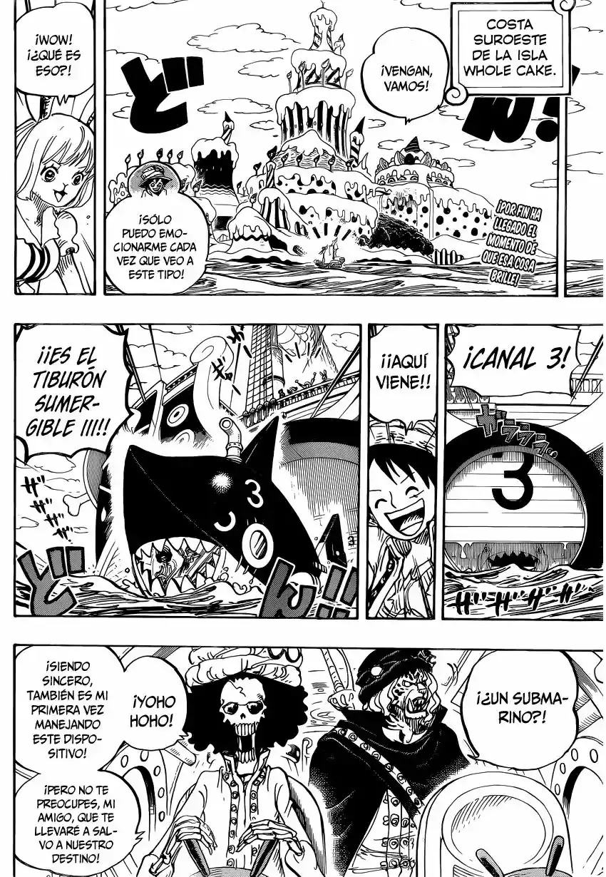 One Piece Capitulo 831: Aventura en un Misterioso Bosque página 3