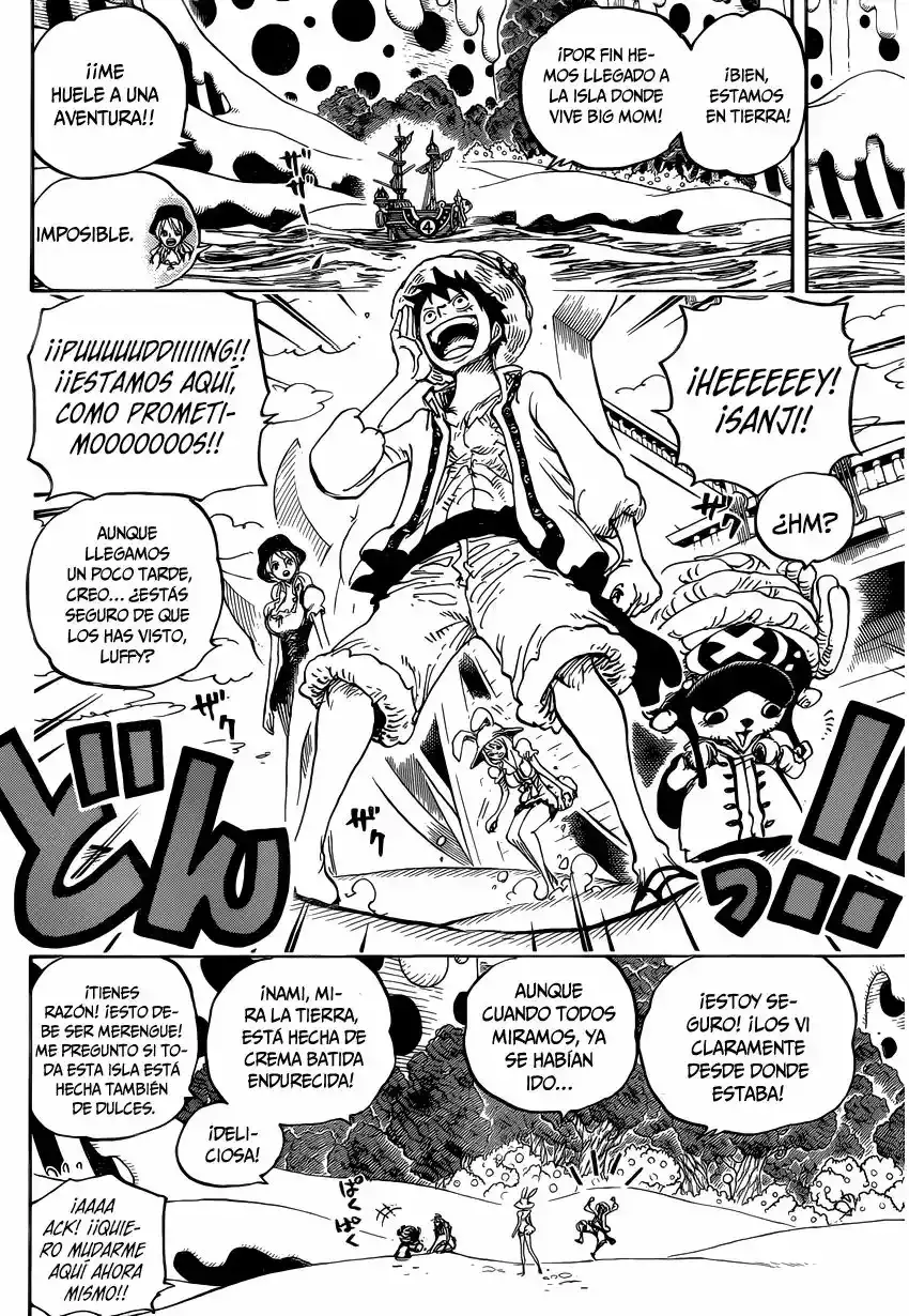 One Piece Capitulo 831: Aventura en un Misterioso Bosque página 5