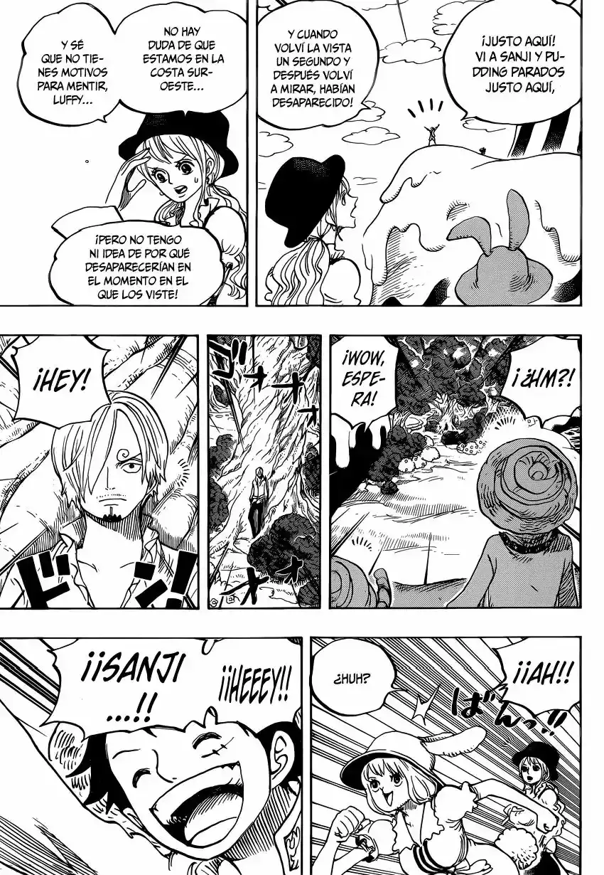 One Piece Capitulo 831: Aventura en un Misterioso Bosque página 6