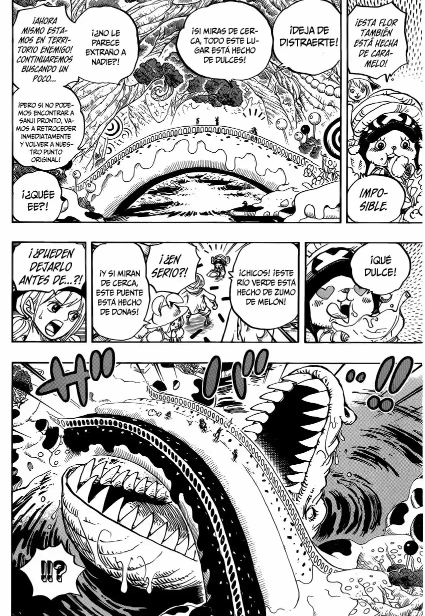 One Piece Capitulo 831: Aventura en un Misterioso Bosque página 9