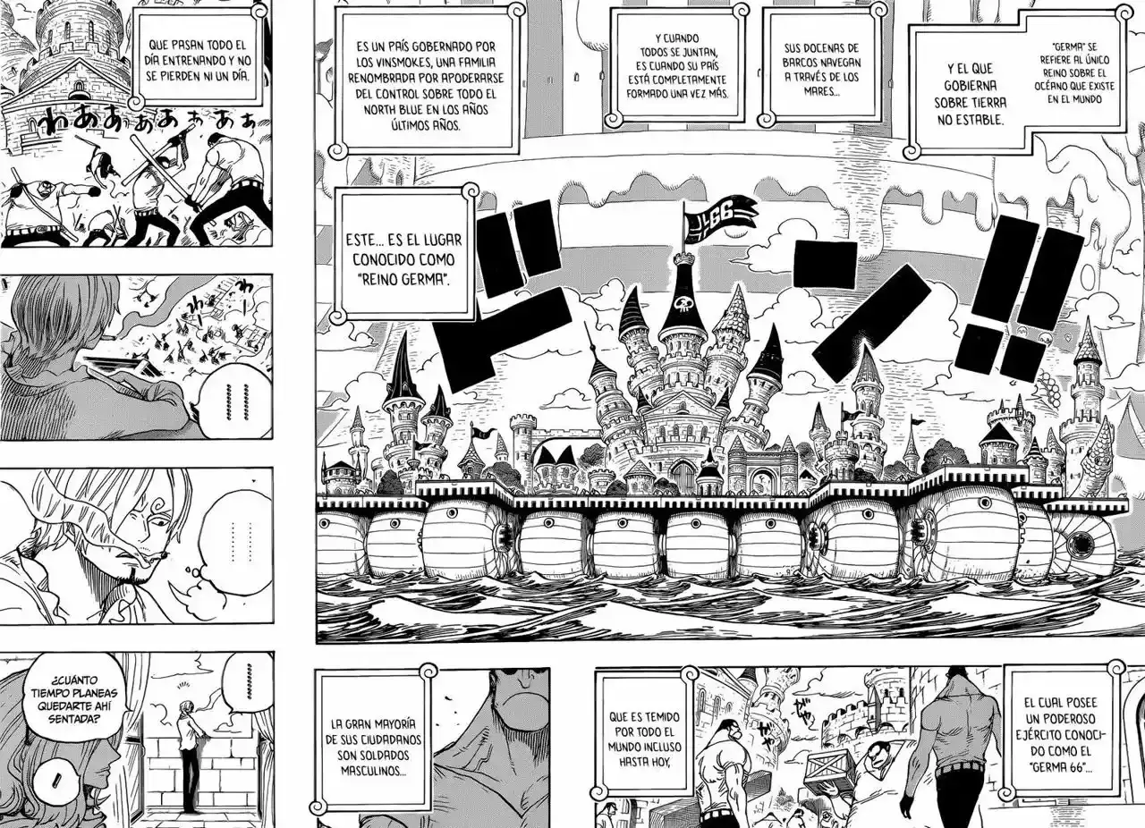 One Piece Capitulo 832: El Reino Germa página 15