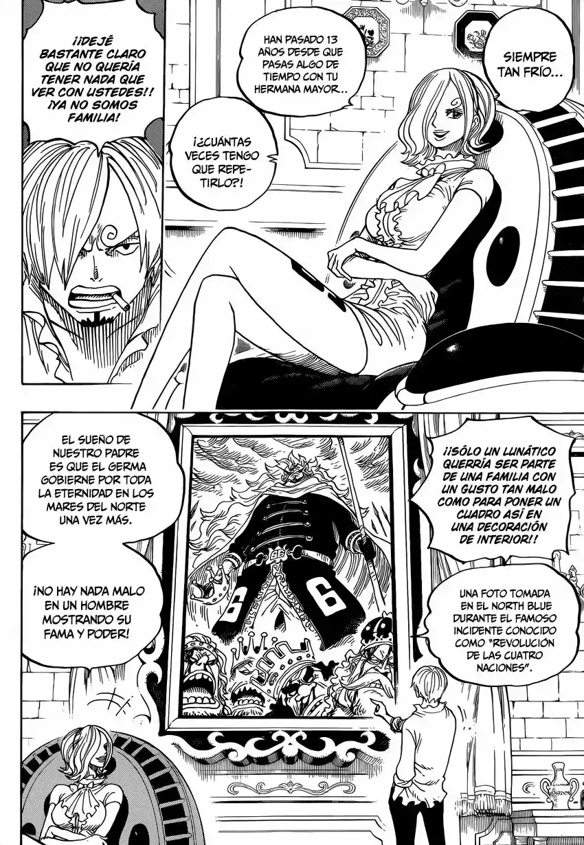 One Piece Capitulo 832: El Reino Germa página 16
