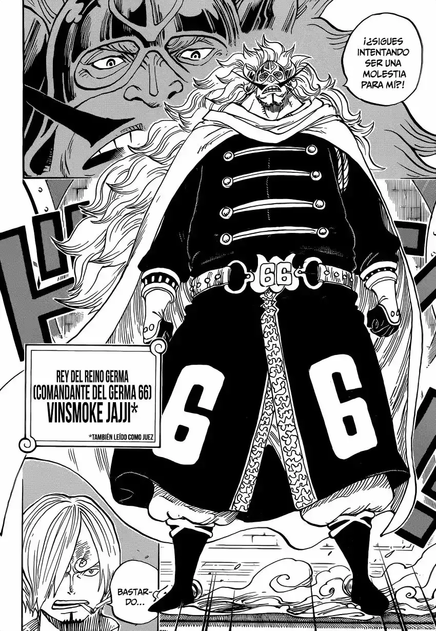 One Piece Capitulo 832: El Reino Germa página 18