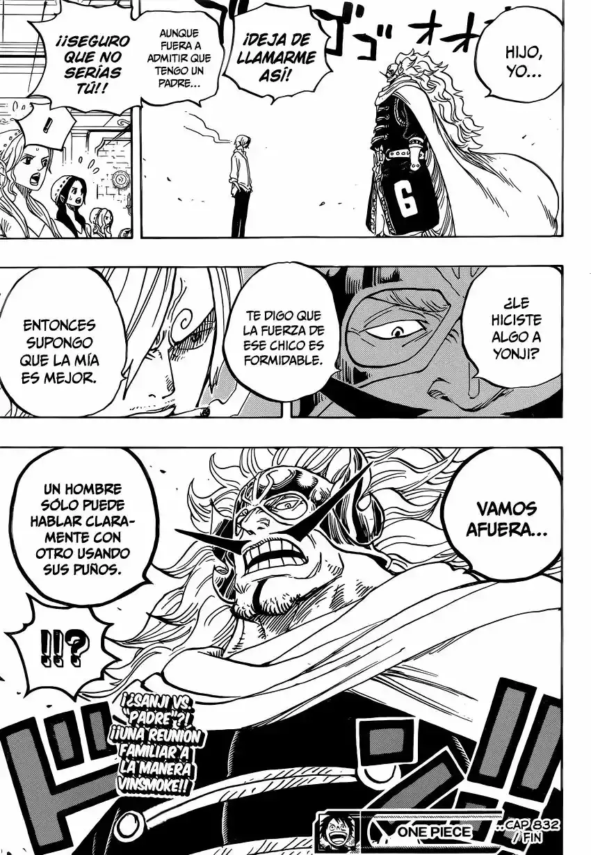 One Piece Capitulo 832: El Reino Germa página 19