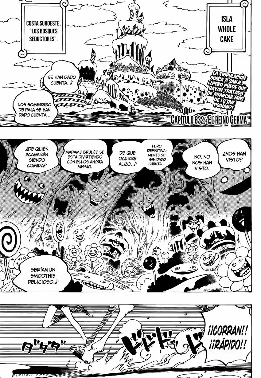 One Piece Capitulo 832: El Reino Germa página 4