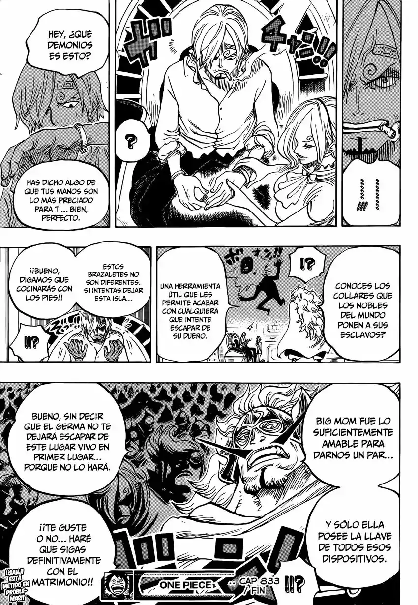 One Piece Capitulo 833: Vinsmoke Judge página 20