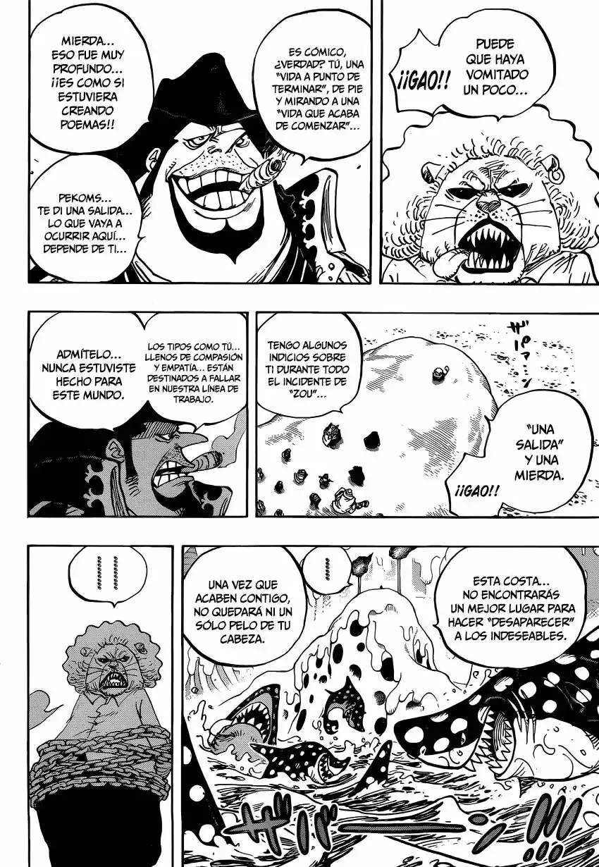 One Piece Capitulo 834: Mi sueño página 11