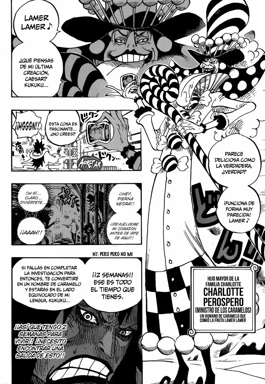 One Piece Capitulo 834: Mi sueño página 17