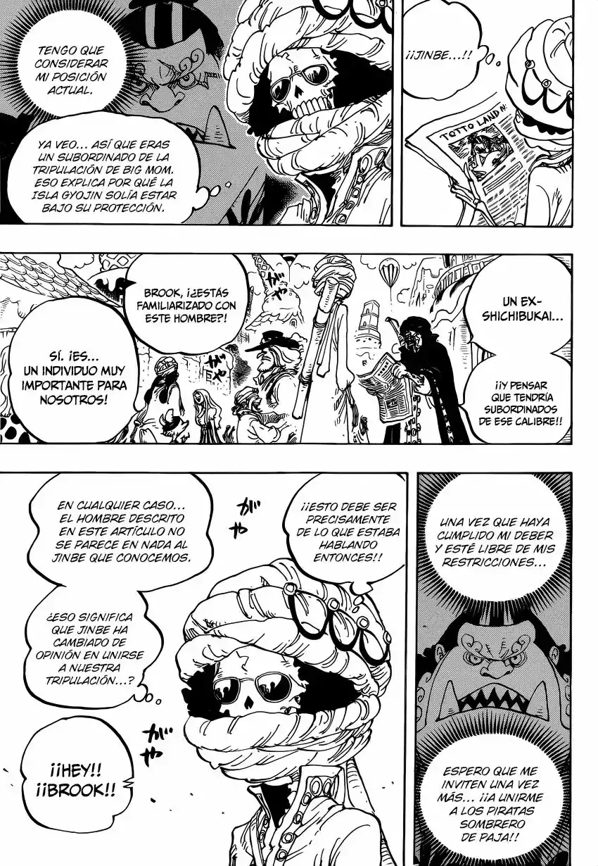 One Piece Capitulo 834: Mi sueño página 6