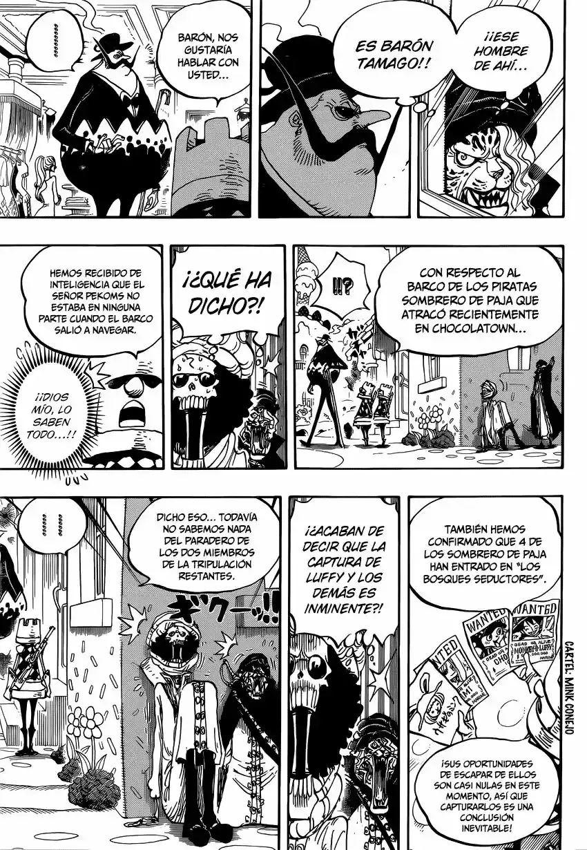 One Piece Capitulo 834: Mi sueño página 8