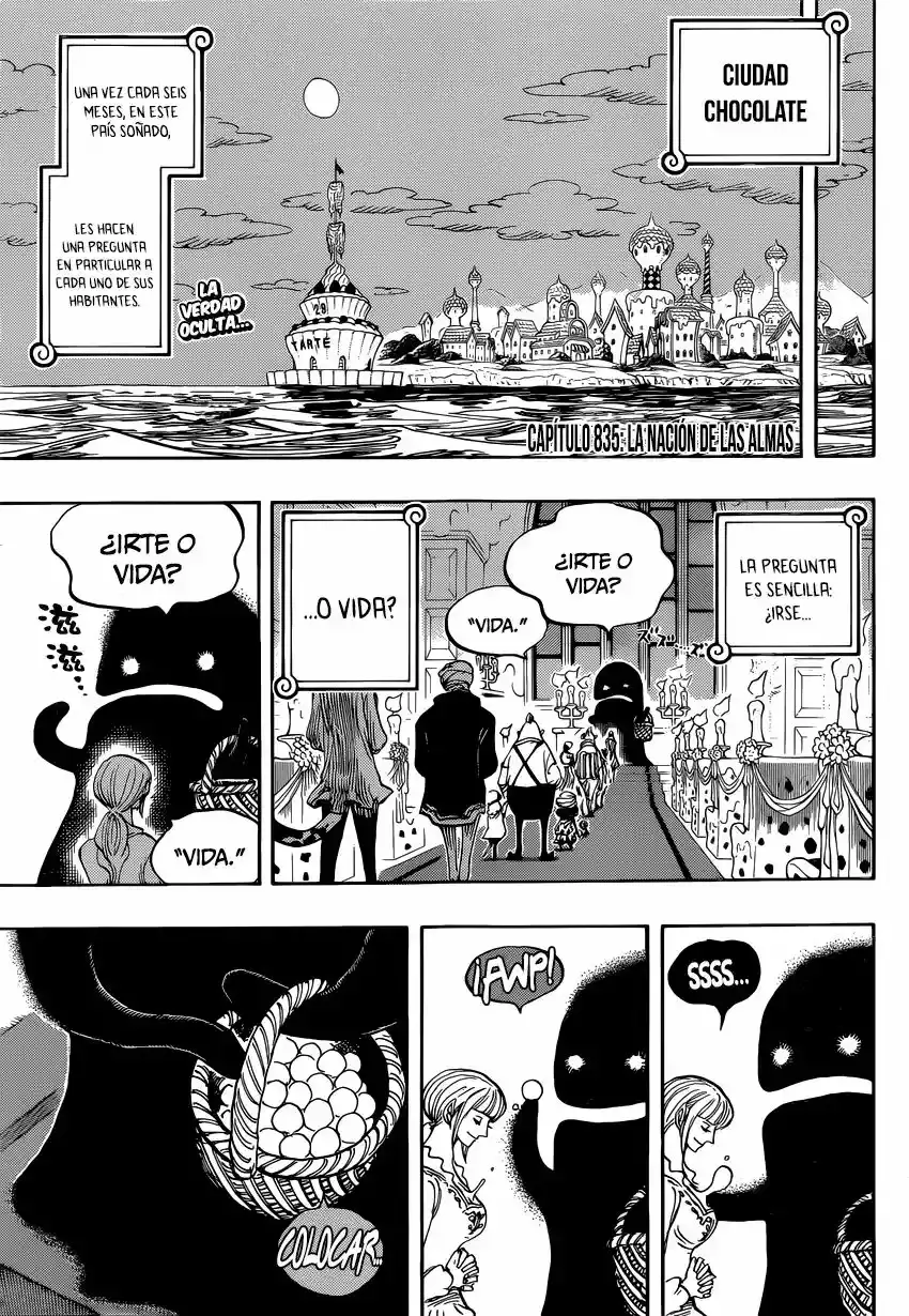 One Piece Capitulo 835: Nación de las almas página 4