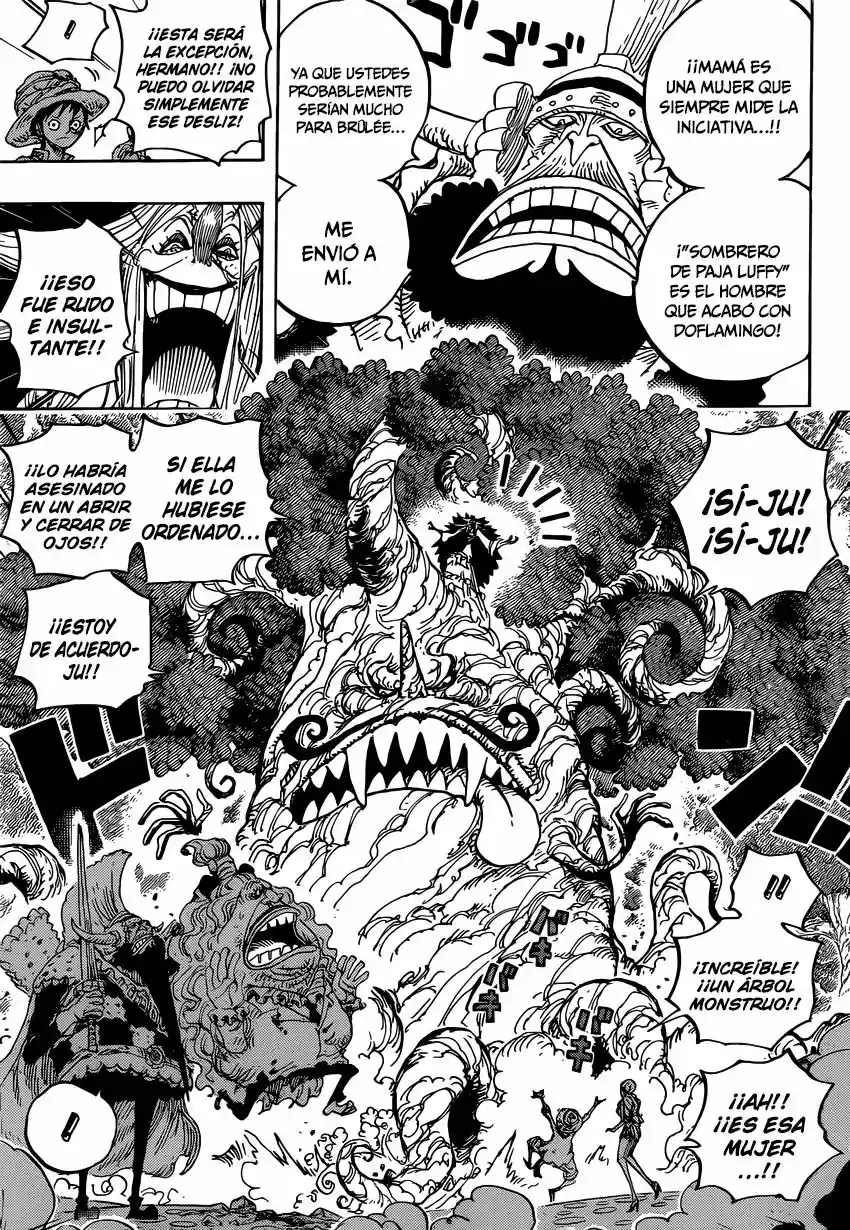 One Piece Capitulo 836: La Vivre Card de Lola página 8