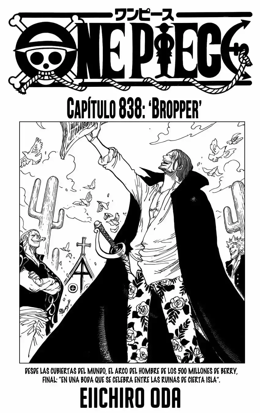 One Piece Capitulo 838: Choniki página 2