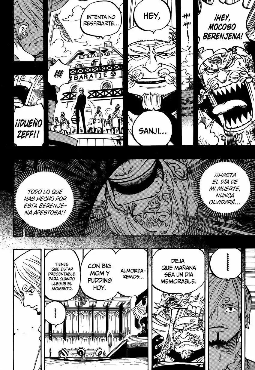 One Piece Capitulo 839: Nunca olvidaré la deuda que tengo contigo página 14