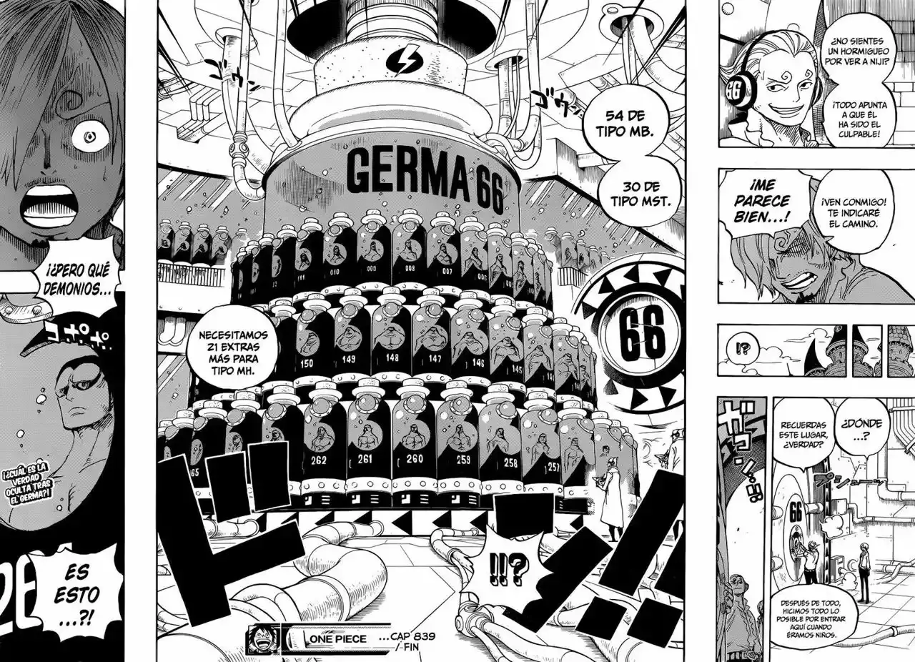 One Piece Capitulo 839: Nunca olvidaré la deuda que tengo contigo página 16