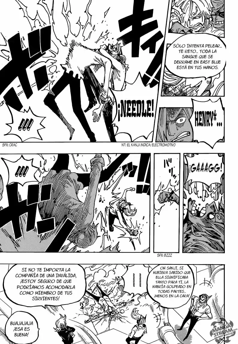One Piece Capitulo 840: Máscara de Hierro página 10