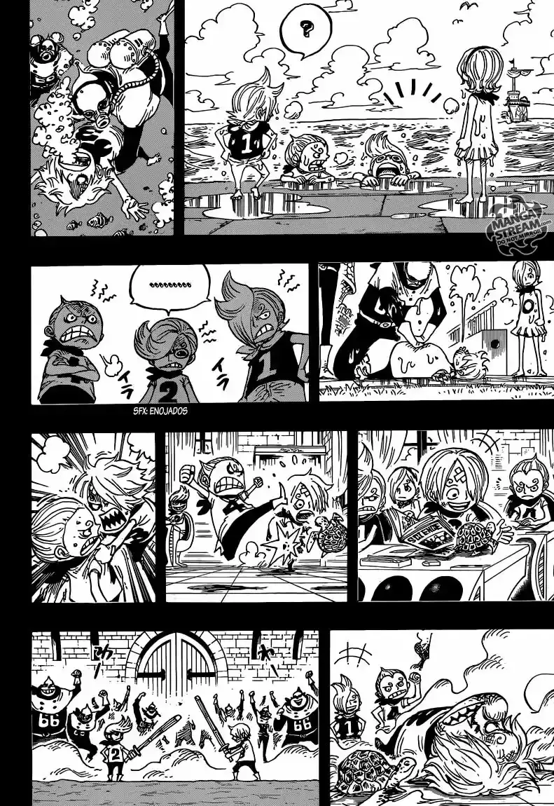 One Piece Capitulo 840: Máscara de Hierro página 13