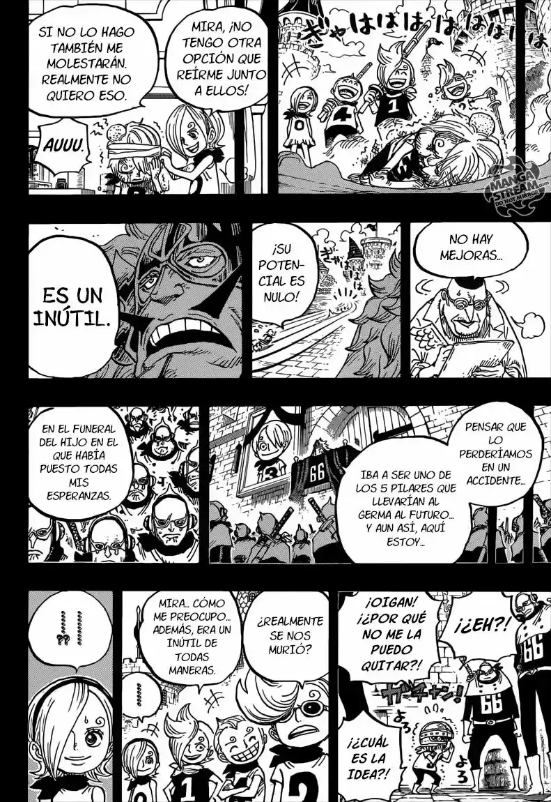 One Piece Capitulo 840: Máscara de Hierro página 17