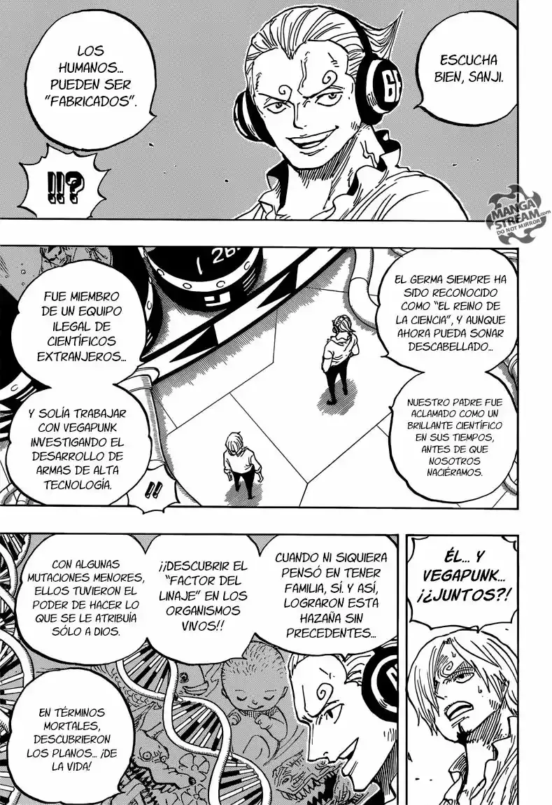 One Piece Capitulo 840: Máscara de Hierro página 4