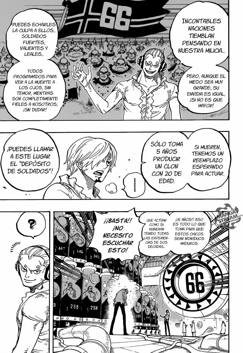 One Piece Capitulo 840: Máscara de Hierro página 6