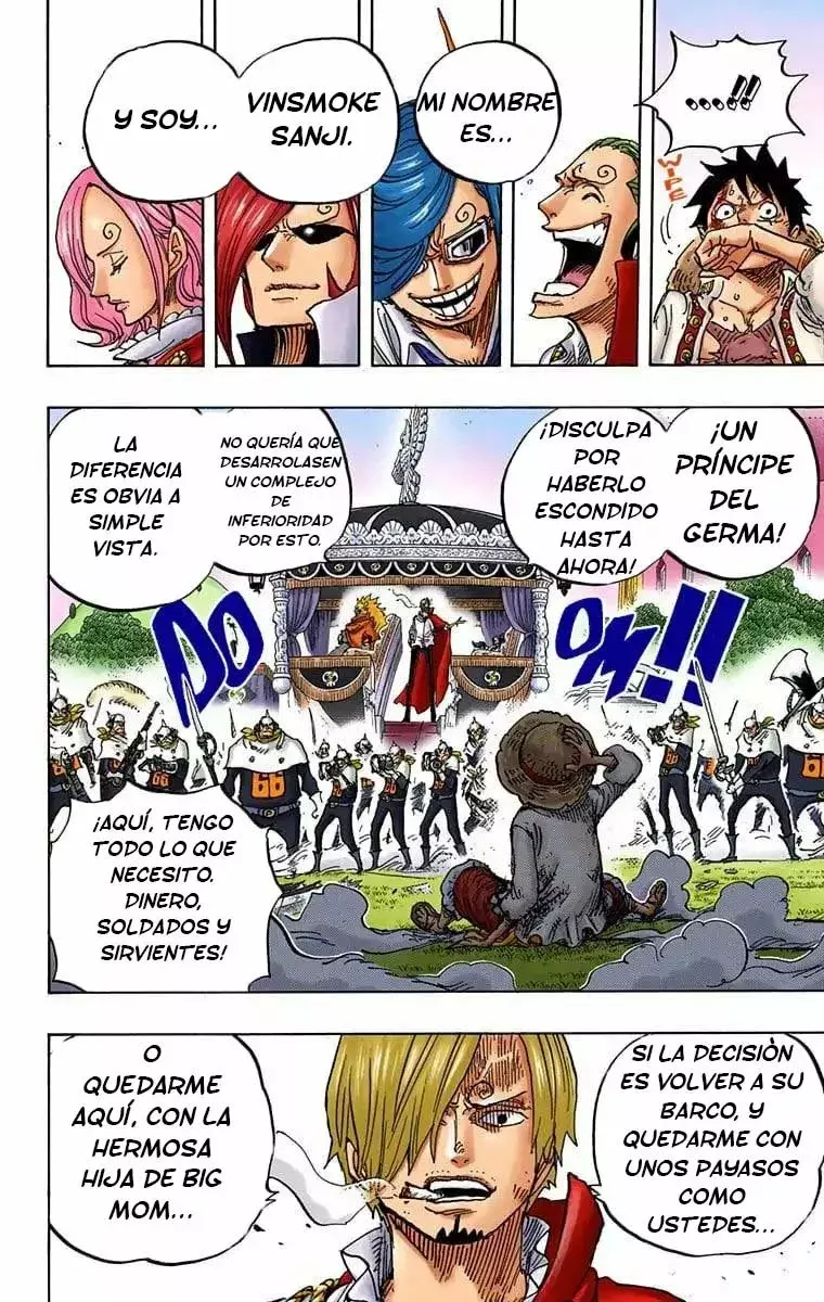 One Piece Capitulo 843.5: Vinsmoke Sanji página 16