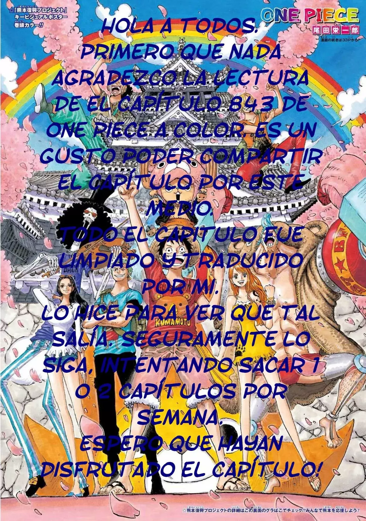 One Piece Capitulo 843.5: Vinsmoke Sanji página 18