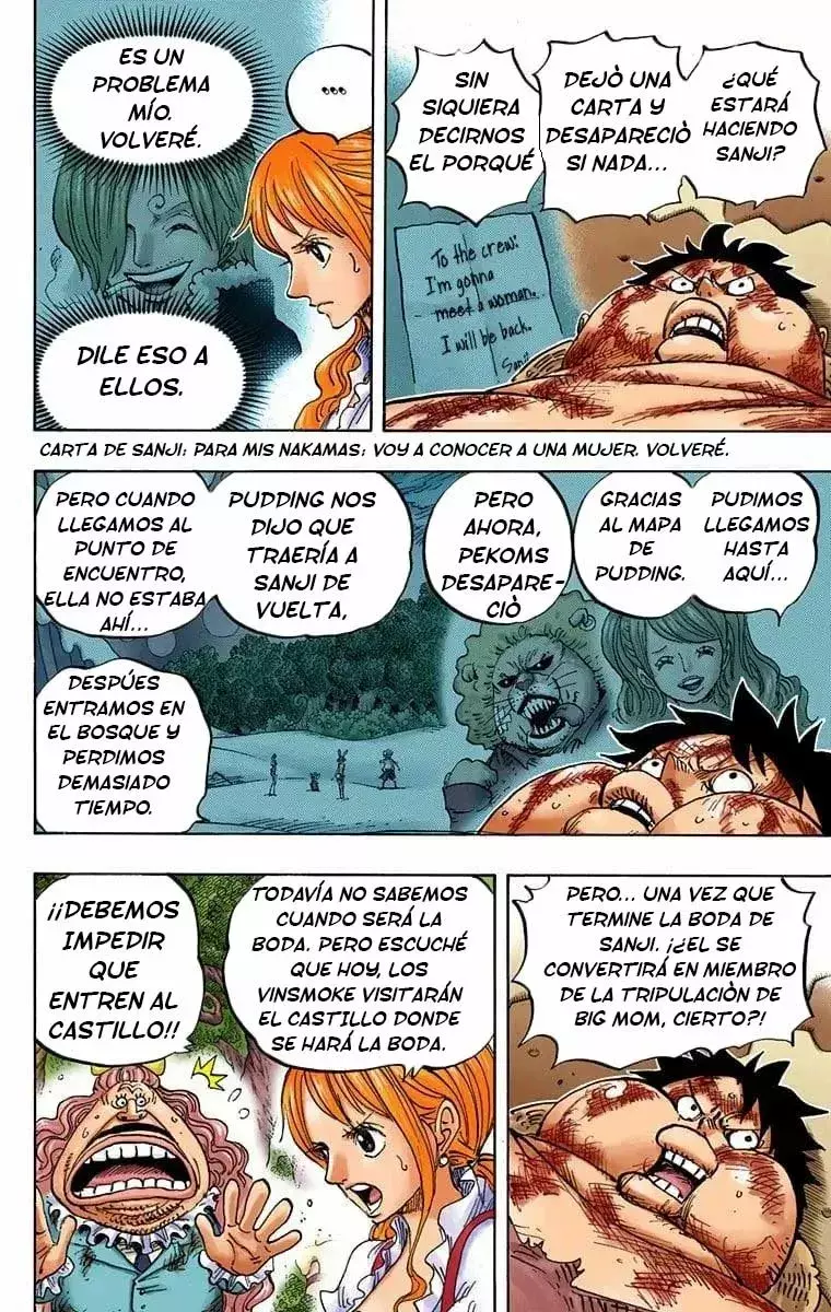 One Piece Capitulo 843.5: Vinsmoke Sanji página 8