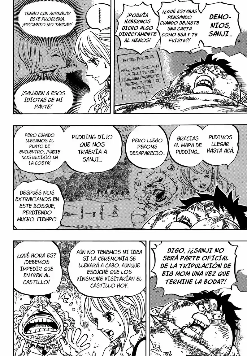 One Piece Capitulo 843: Vinsmoke Sanji página 11
