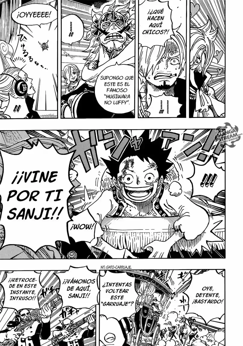 One Piece Capitulo 843: Vinsmoke Sanji página 16