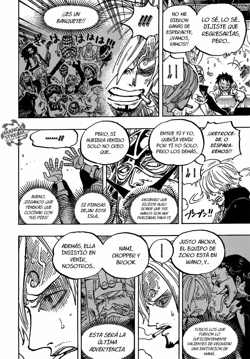 One Piece Capitulo 843: Vinsmoke Sanji página 17