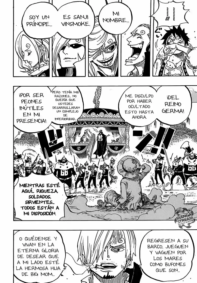 One Piece Capitulo 843: Vinsmoke Sanji página 19