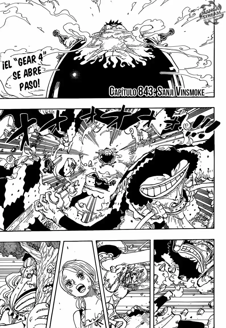 One Piece Capitulo 843: Vinsmoke Sanji página 5
