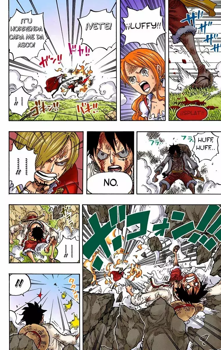 One Piece Capitulo 844.5: Sanji vs Luffy página 10