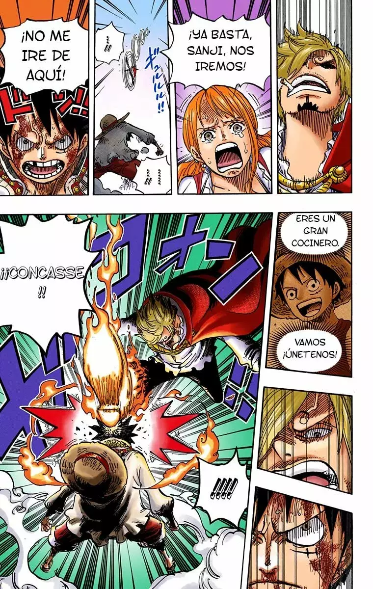 One Piece Capitulo 844.5: Sanji vs Luffy página 11