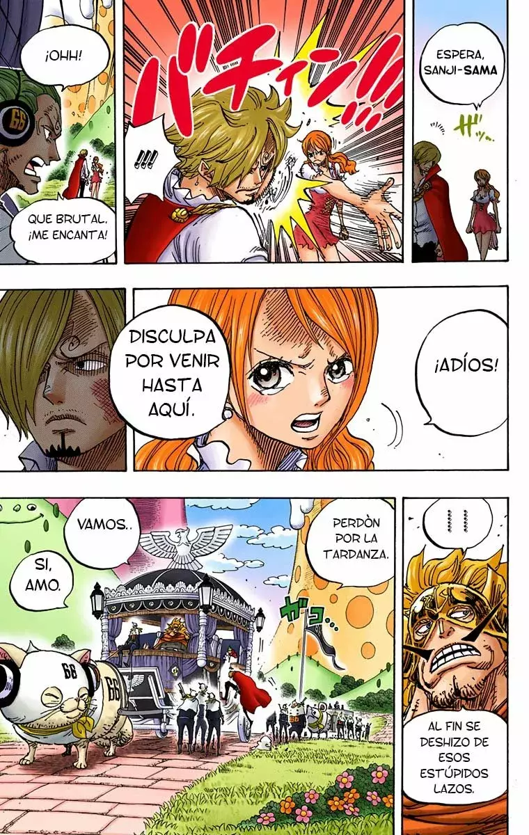 One Piece Capitulo 844.5: Sanji vs Luffy página 13