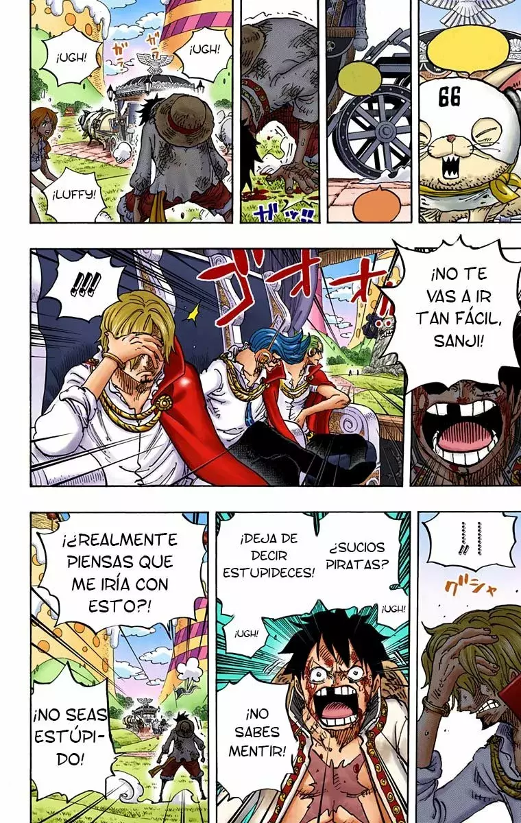One Piece Capitulo 844.5: Sanji vs Luffy página 14